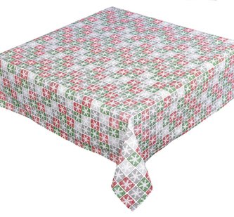 Forbyt, Ubrus bavlněný, Vánoční vločka 140 x 180 cm