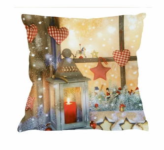 Fotonávlek, Lucerna a srdíčka, 40 x 40 cm