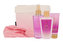 Victoria´s Secret Love Addict tělový závoj 125 ml + tělový krém 60 ml + tělové mléko 125 ml + čelenka + látkový košík