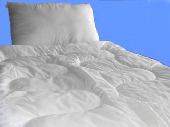 Forbyt, Polštář, Dětský hladký, bílý, 65 x 45 cm