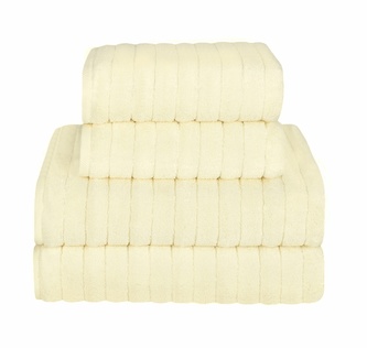 Ručník nebo osuška, Mikrobavlna Delux, krémová 70 x 140 cm