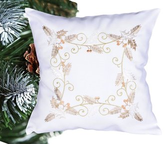 Forbyt, Návlek na polštář, Jmelí, smetanový, 40 x 40 cm