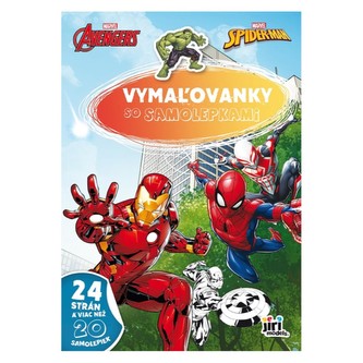 Vymaľovanky A4+/ Marvel