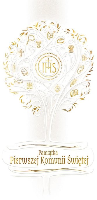 Kartka okolicznościowa Komunia DL03