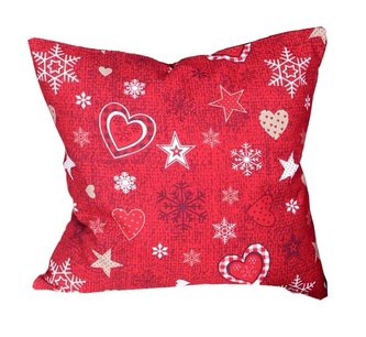 Forbyt, Návlek na polštář, Srdíčka, červené