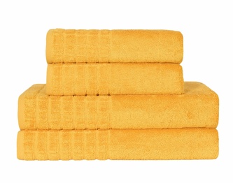 Modalový ručník nebo osuška, Modal, žlutá 50 x 95 cm