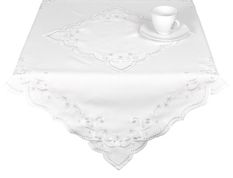 Ubrus Vánoční, Královské sněhové vločky, bílý pr. 70 cm Ubrus Vánoční, Královské sněhové vločky, bílý pr. 70 cm