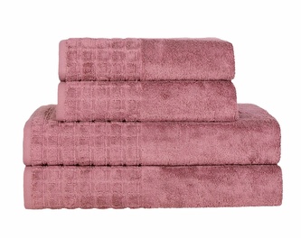 Modalový ručník nebo osuška, Modal, pastelově vínová 70 x 140 cm