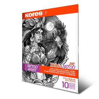 Tetovací papír / 10 listů
