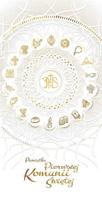 Kartka okolicznościowa Komunia DL05