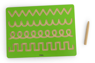 Dřevěná tabulka - uvolnění rukou Dřevěná tabulka - uvolnění rukou