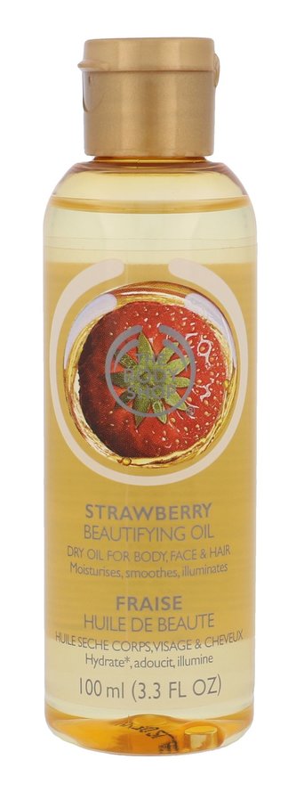 The Body Shop Strawberry Tělový olej 100 ml pro ženy
