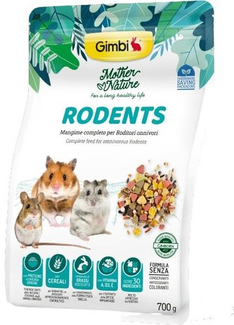 GIMBI MOTHER NATURE  hlodavce 700g