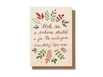 Chaukiss Rok sa s rokom stretol a ja ťa milujem čím ďalej, tým viac