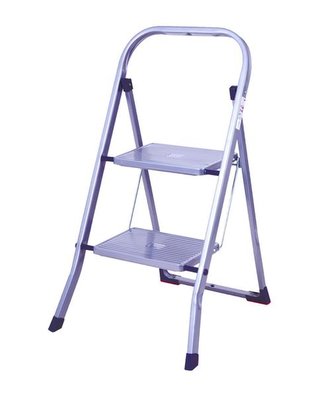 SCHŮDKY SKLÁDACÍ OCELOVÉ 2 STUPNĚ NOSNOST 150KG