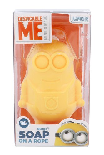 Minions Soap On A Rope Tuhé mýdlo 3D 180 g pro děti