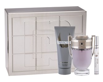 Paco Rabanne Invictus toaletní voda 100 ml + toaletní voda 10 ml + sprchový gel 100ml