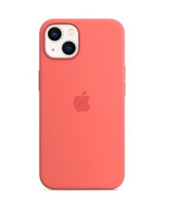 MM253FE/A Apple Silikonový Kryt vč. Magsafe pro iPhone 13 Pink Pomelo