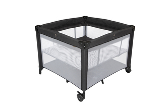 Topmark PARKER 2v1 (ohrádka/postýlka) černá melange