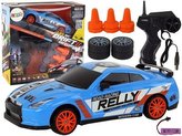 Autko sportowe R/C 1:24 wymienne koła niebieskie