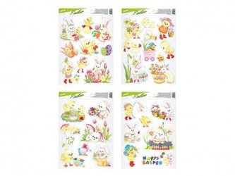 Naklejka na okno Wielkanoc MIX