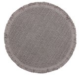 Prostírání kulaté CERRO šedá O 38 cm Mybesthome