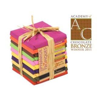 Čokoláda degustační sada cesta kolem světa Francois Pralus 500g