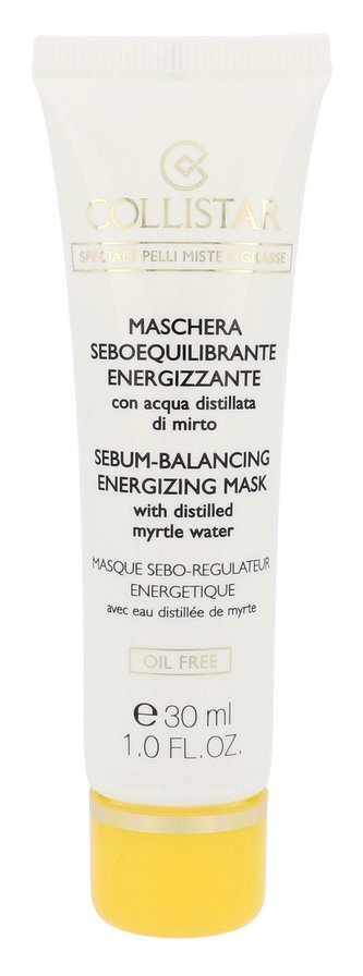 Collistar Special Combination and Oily Skins Pleťová maska Sebum Balancing Energizing Mask 30 ml pro ženy