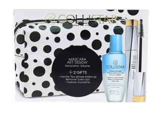 Collistar Art Design řasenka 12 ml + odličovač Gentle Two Phase 50 ml + kosmetická taška