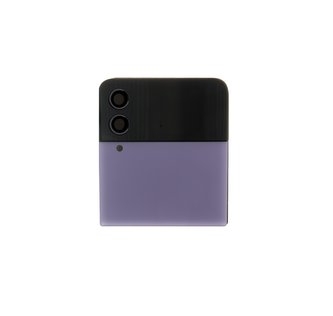 Zadní kryt vč Displeje + Čočky Fotoaparátu Samsung F721 Galaxy Z Flip 4 5G Bora Purple (Service Pack)