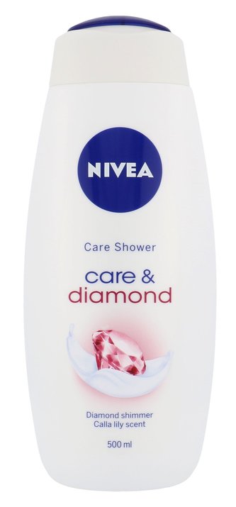 Nivea Care & Diamond Sprchový krém 500 ml pro ženy