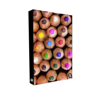 Oxy Box na sešity A4 - Pastelky
