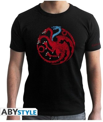 Tričko Game of Thrones - Targaryen Viserion XL