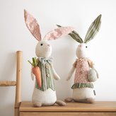 Velký velikonoční zajíček | CARROT | látkový stojící zajíček s mrkví | 55 cm | ES23 845180