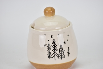 Keramická cukřenka Tree 11,5x9,7 cm II. jakost