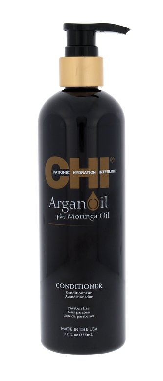 Farouk Systems CHI Argan Oil Kondicionér Plus Moringa Oil 355 ml pro ženy Farouk Systems CHI Argan Oil Kondicionér Plus Moringa Oil 355 ml pro ženy
