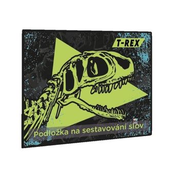Podložka na sestavování slov - T-rex