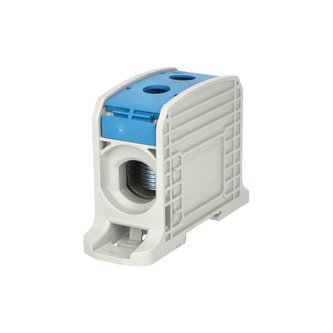 Svorka univerzální RKA 185 N, 353A, 1pól., AL/CU, modrá, na DIN/na panel Svorka univerzální RKA 185 N, 353A, 1pól., AL/CU, modrá, na DIN/na panel