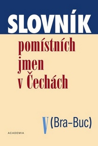 Slovník pomístních jmen v Čechách V