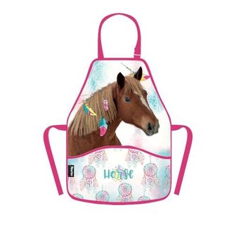 Školní zástěra - Kůň romantic