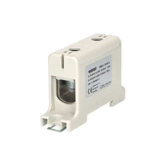 Svorka univerzální UK 95/1 A, 245A, 1pól., AL/CU, krytá, šedá, na DIN/panel Svorka univerzální UK 95/1 A, 245A, 1pól., AL/CU, krytá, šedá, na DIN/panel