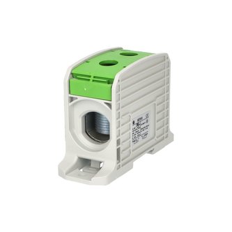 Svorka univerzální RKA 300 PE, 520A, 1pól., AL/CU, zelená, na DIN/na panel Svorka univerzální RKA 300 PE, 520A, 1pól., AL/CU, zelená, na DIN/na panel