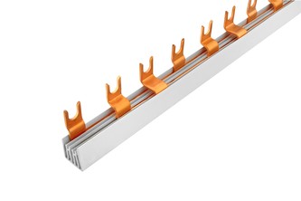 Prop. lišta G-3L-27-1000/16, vidlička, 3pól., 80A, rozteč 27mm Prop. lišta G-3L-27-1000/16, vidlička, 3pól., 80A, rozteč 27mm