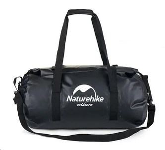 Naturehike vodotěsný batoh 120l - černý