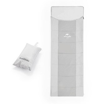 Naturehike spací pytel sbalitelný do polšťářku 820g - šedý