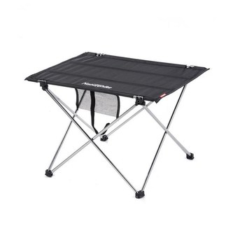 Naturehike ultralehký skládací stolek S 57cm - černý