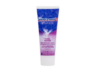 Blend-a-med 3D White Zubní pasta Cool Water 75 ml unisex