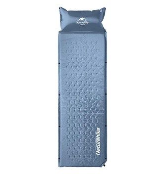 Naturehike samonafukovací karimatka s nafukovacím polštářem 1100g - modrá