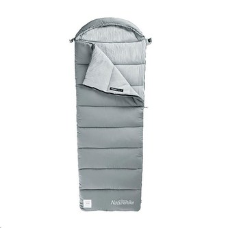 Naturehike pratelný spacák M180 1250g - šedý