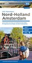 ADFC-Regionalkarte Nord-Holland Amsterdam, 1:75.000, mit Tagestourenvorschlägen und allen Knotenpunkten, reiß- und wetterfest, E